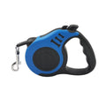 Blue retractable dog leash