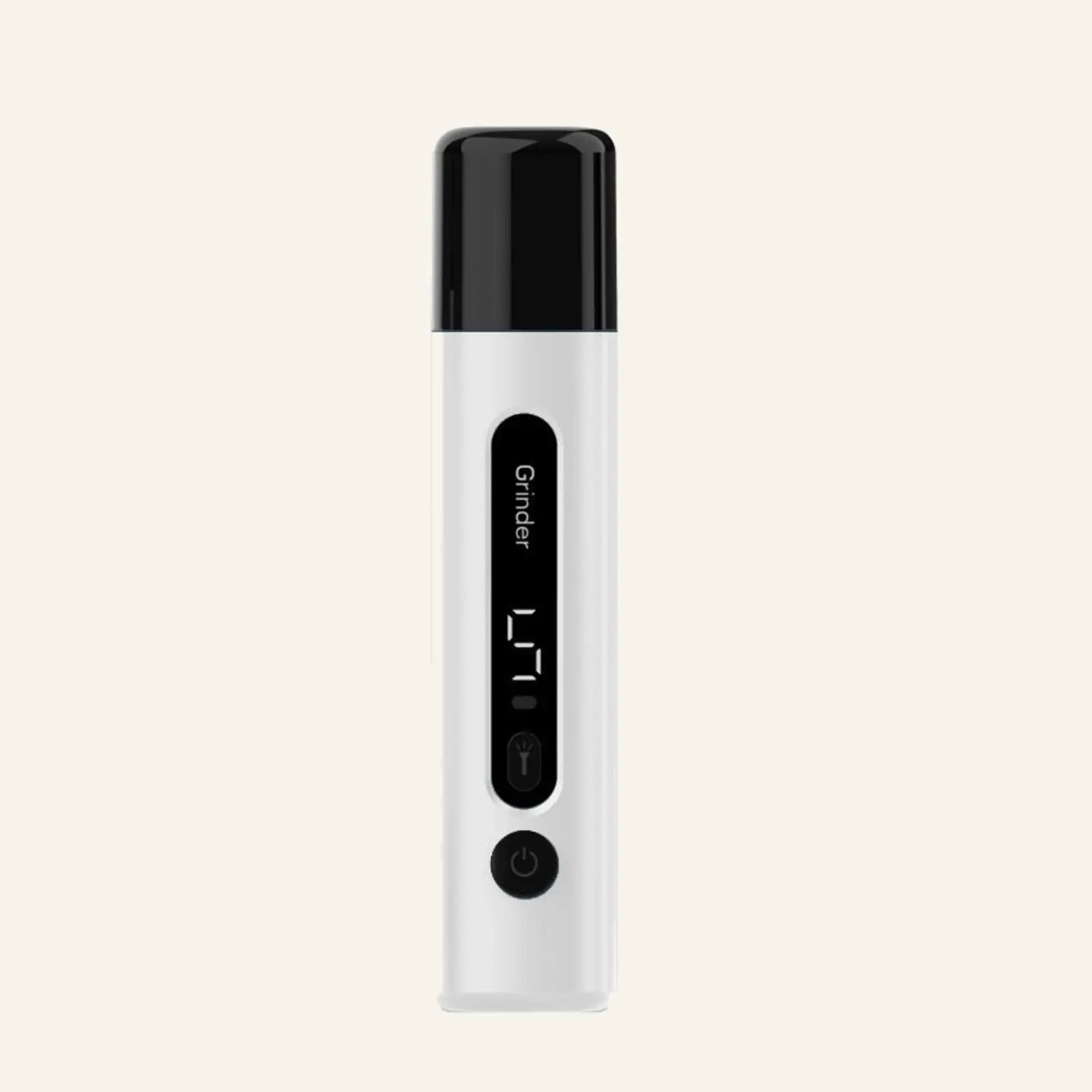 Pure white quiet rechargeable nail grinder for dogs and cats