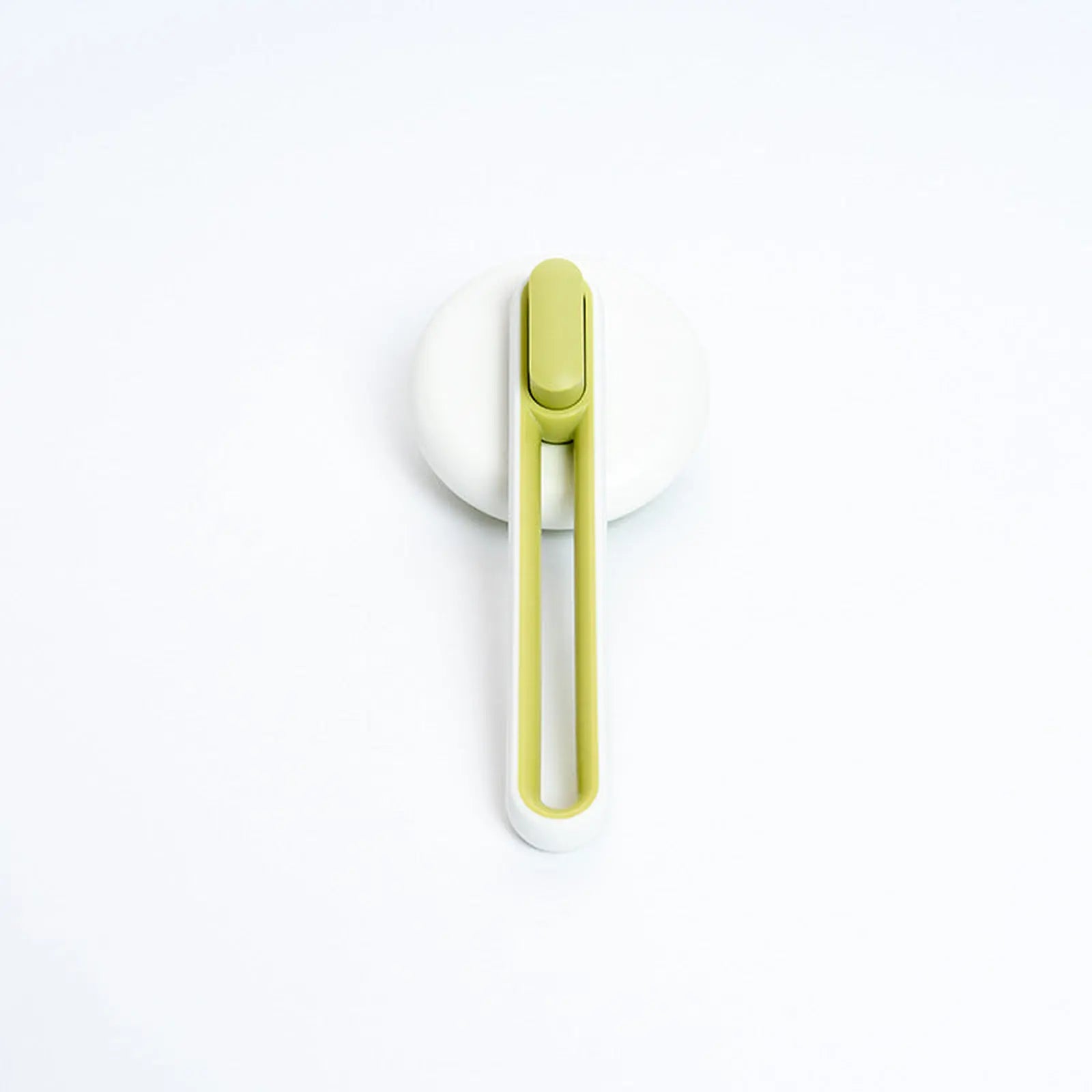 Green reusable pet hair remover grooming comb for dogs and cats